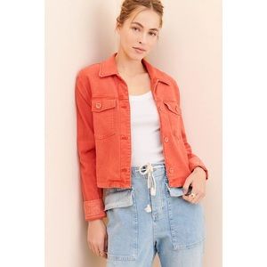Anthropologie Marilee Trucker Jacket